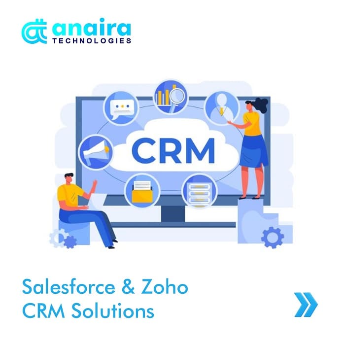 Salesforce and Zoho CRM Solutions Anaira Technologies